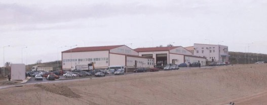 Administration building, warehouse, workshop
