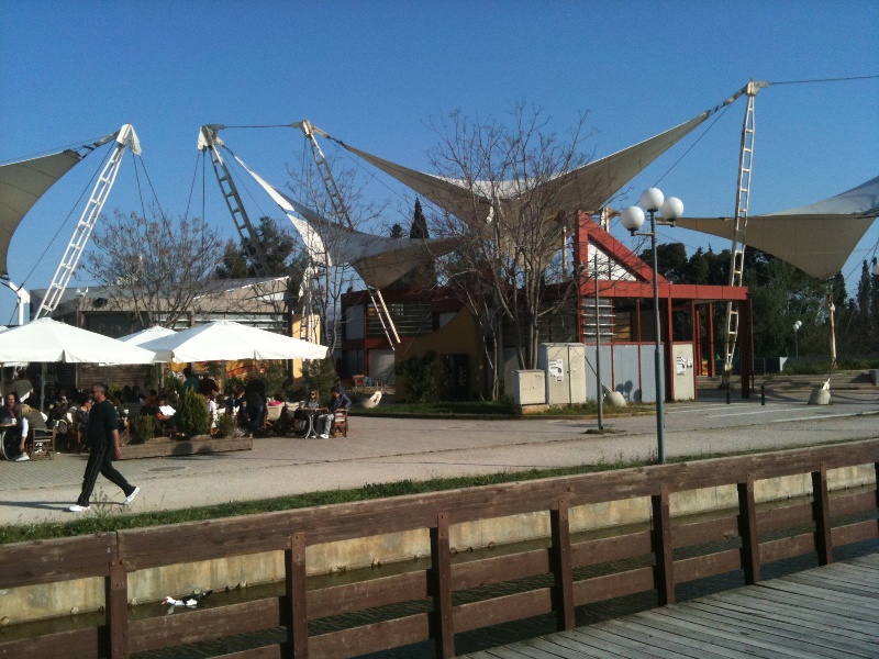 Coffee Shop and Tensile Structure
